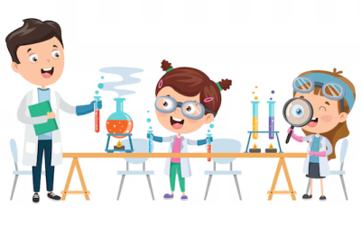 Visita das crianças da Turma do Sorvete (DEdIC) ao Instituto de Química